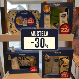 Mustela –30% em toda a gama