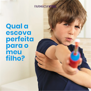 Qual a escova de dentes perfeita para o meu filho?