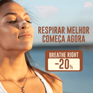Breathe Right –20% em Fevereiro