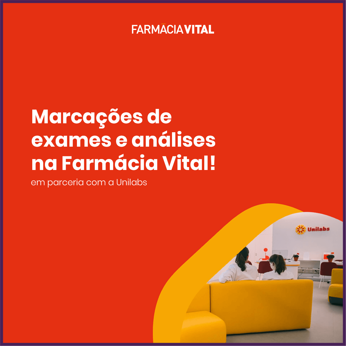 Marque os seus exames diretamente connosco!