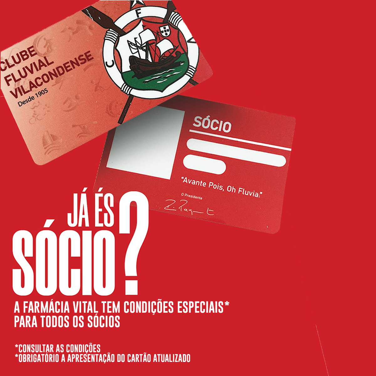 Parceria com o Clube Fluvial Vilacondense