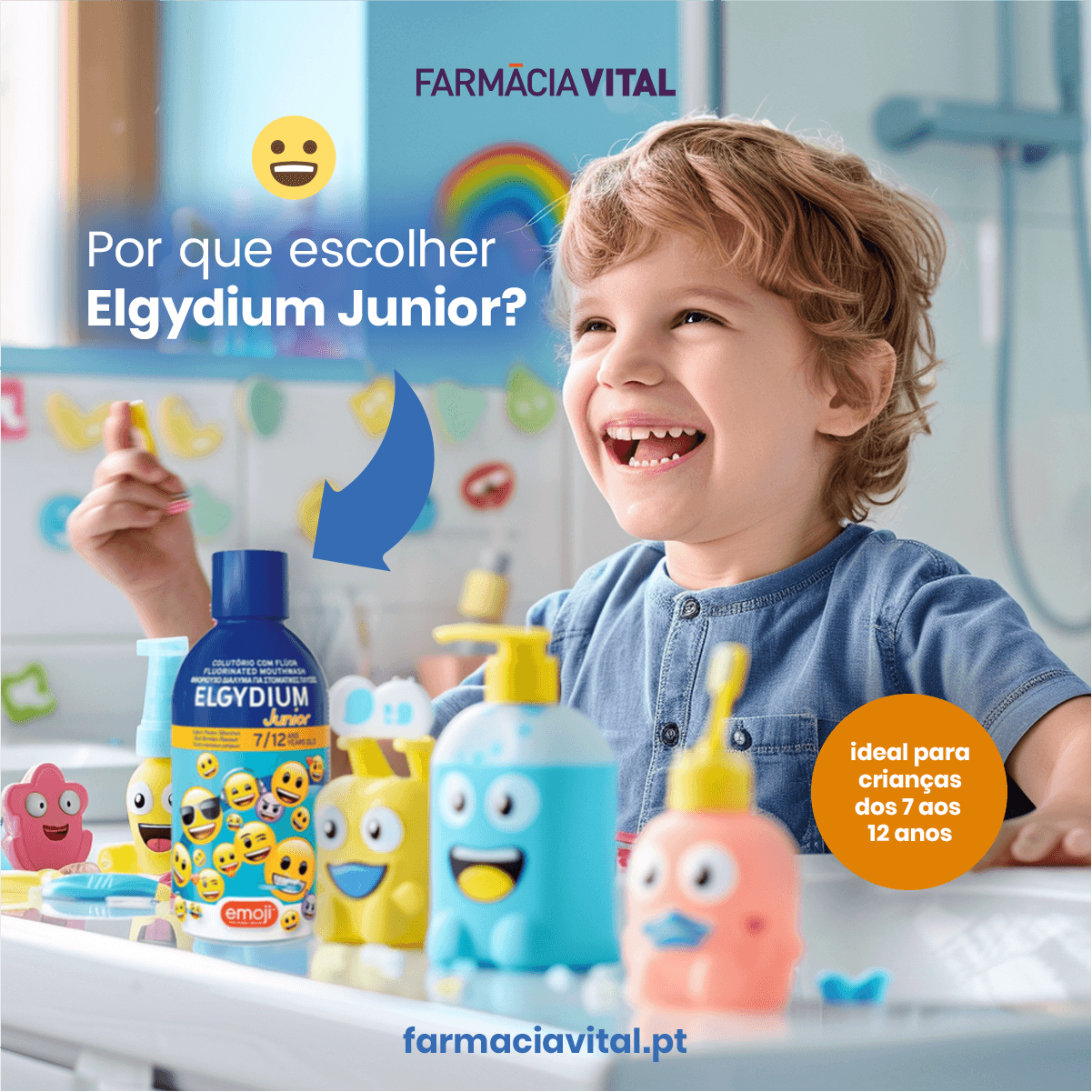 Cuide dos dentes do seu filho