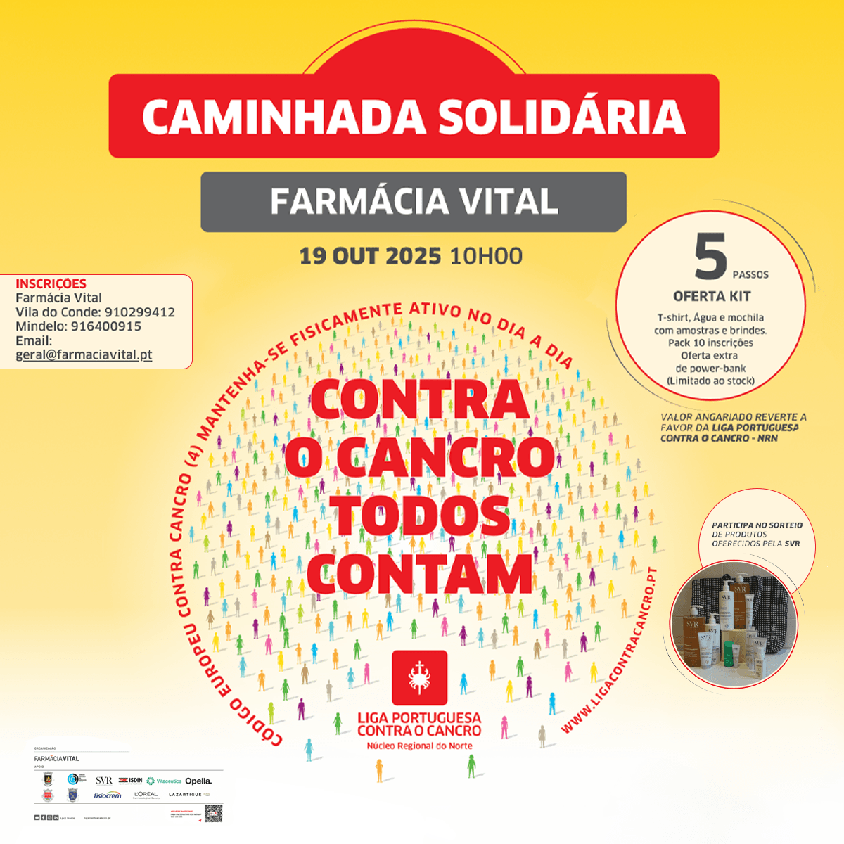 IX CAMINHADA SOLIDÁRIA FARMÁCIA VITAL