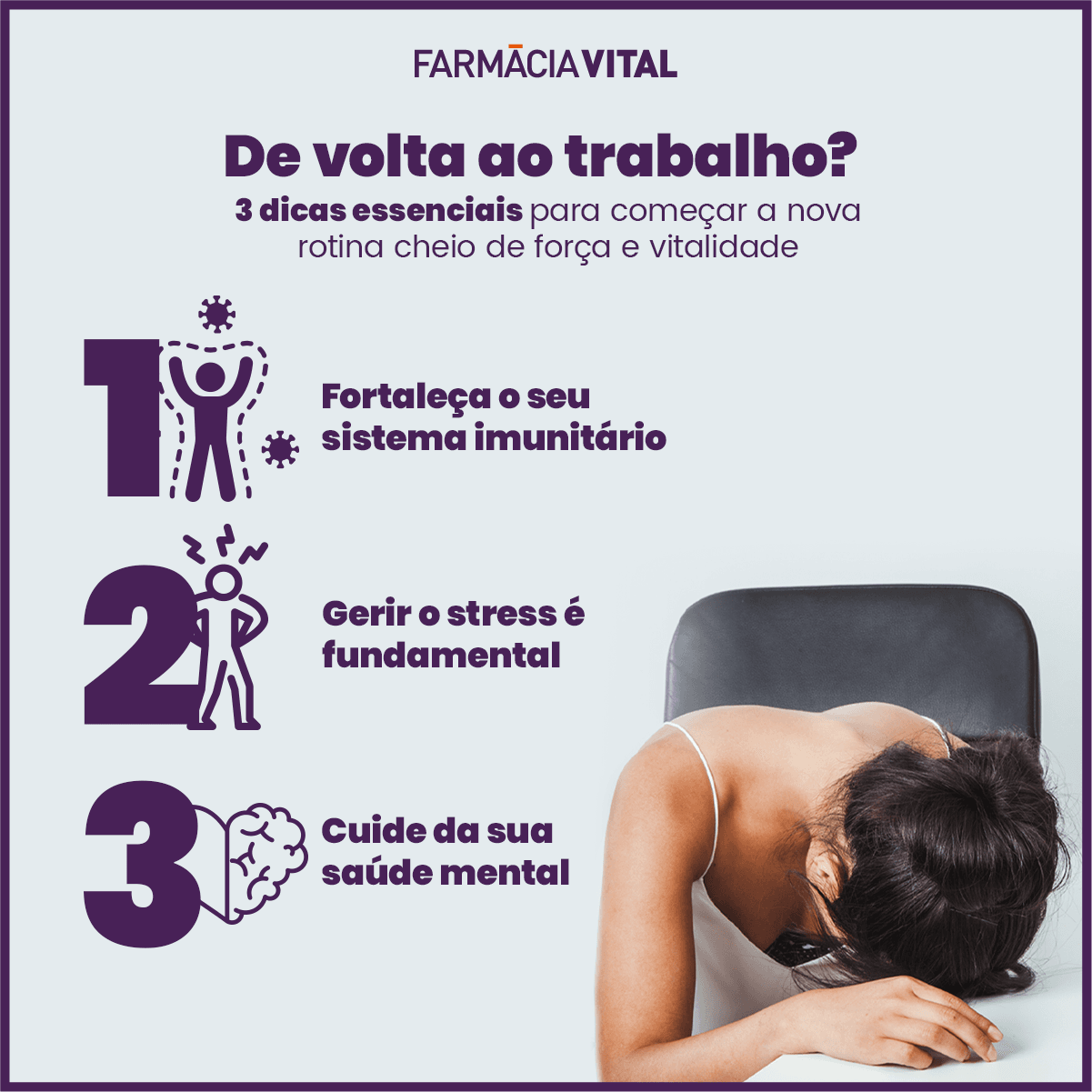 Preparados para o Início do Trabalho? A Farmácia Vital Cuida de Si!