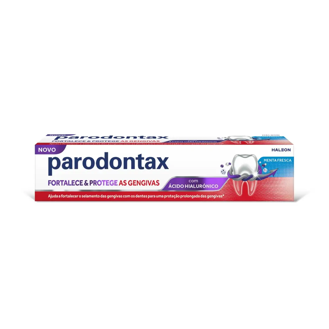 Parodontax Pasta Dentífrica Fortalece & Protege Gengivas c/ Ácido Hialurónico 75ml