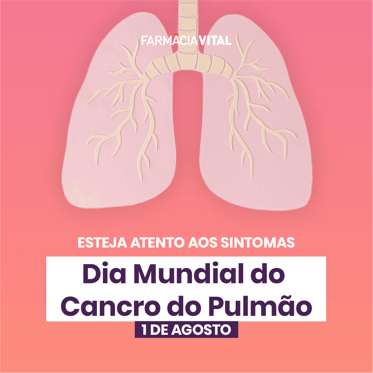 Dia Mundial do Cancro do Pulmão