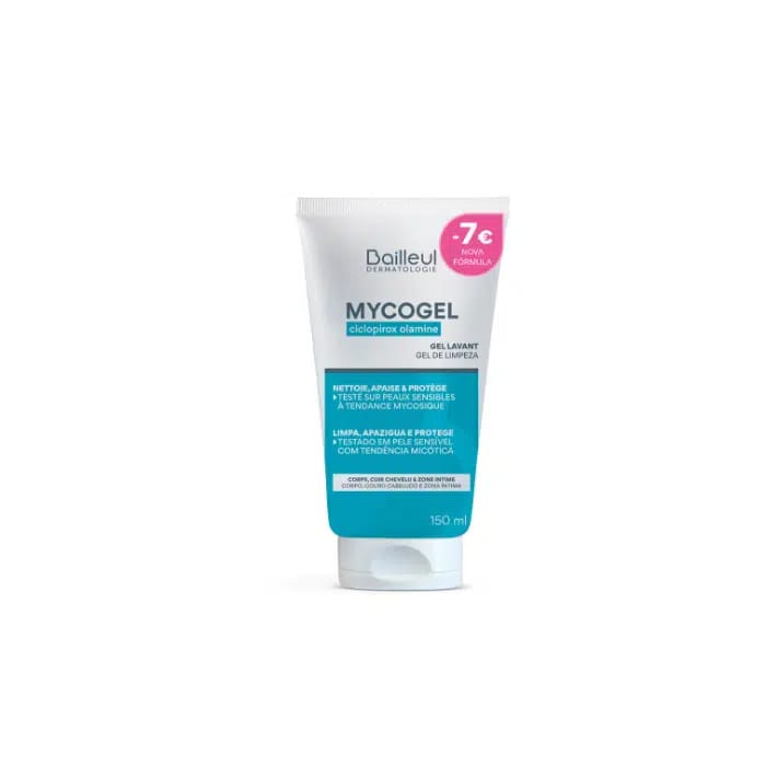 Mycogel Ciclopirox Olamine Promo Gel Limpeza 150ml + Desconto 7€