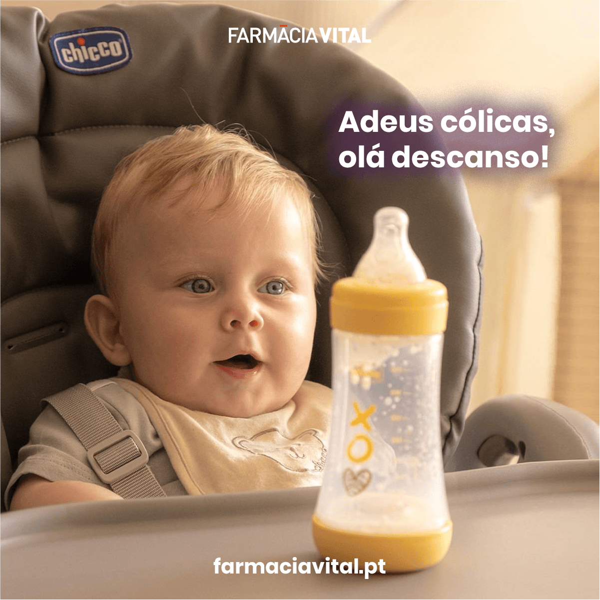 Adeus Cólicas, olá descanso!