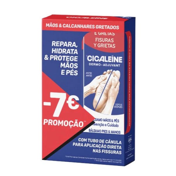 Cicaleine Promo Duo Creme Mãos/Pés 2x50ml