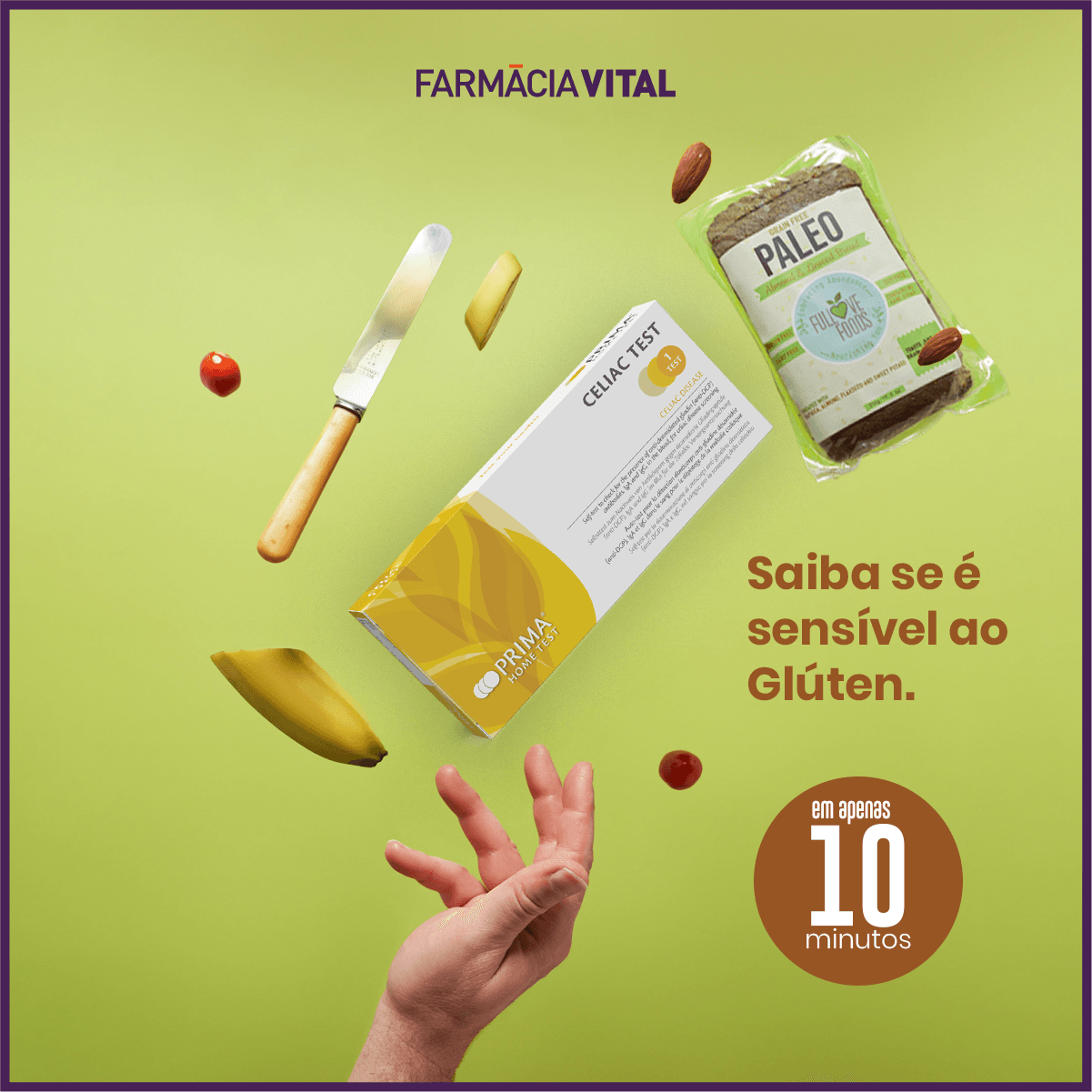 Sabe se é sensível ao Glúten?