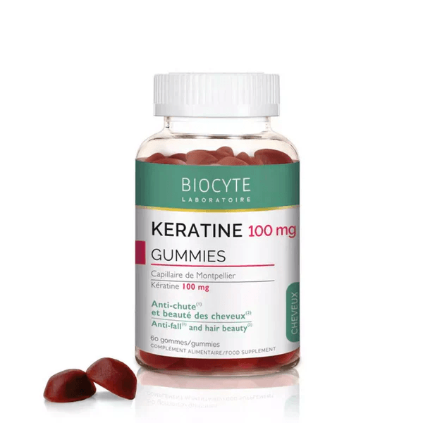 Biocyte Keratine 100mg Gomas x60 Biocyte Keratine 100mg Gomas x60