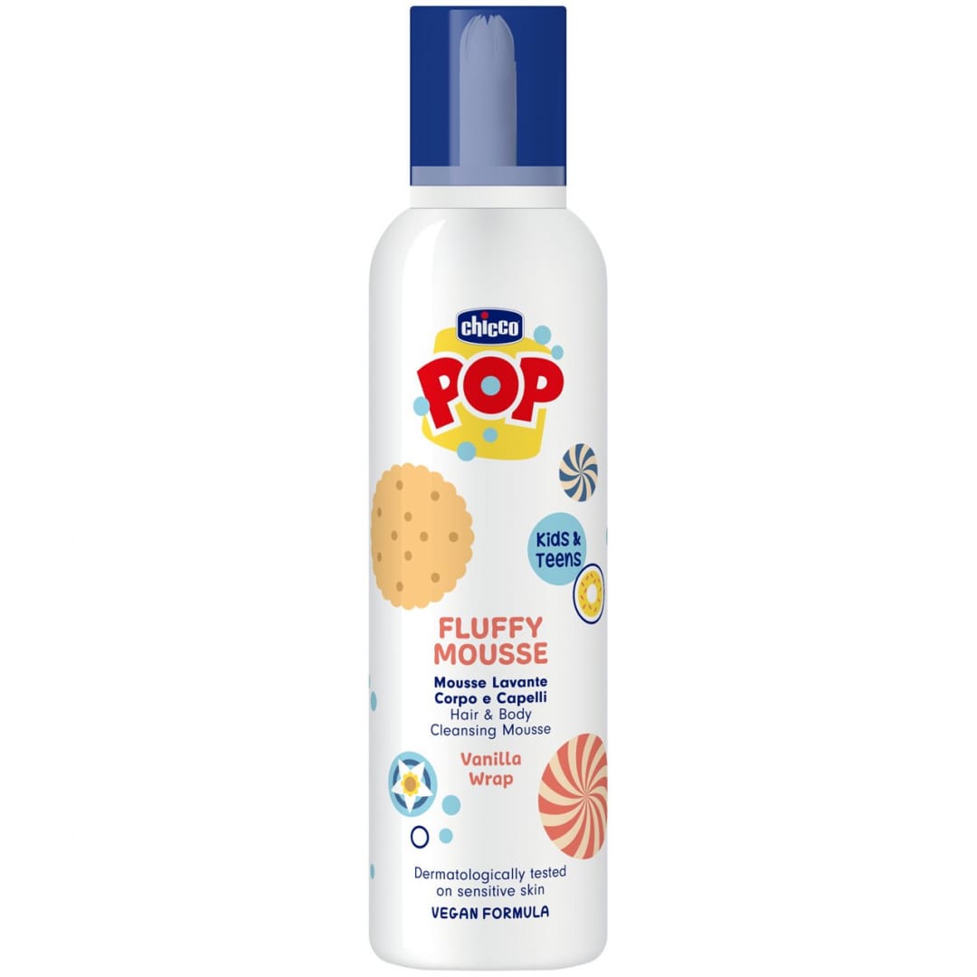 Chicco POP Mousse Banho Baunilha 200Ml